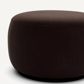 Υποπόδιο XL από βελούδο Rosebury, σχεδίασης E.Gallina