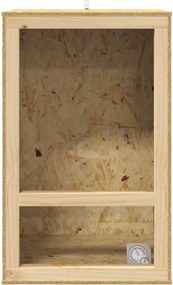 vidaXL Terrarium Καφέ 50 x 50 x 80 cm OSB