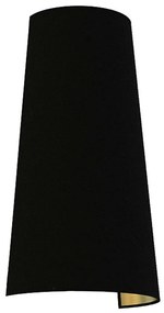 Φωτιστικό Τοίχου - Απλίκα Faro 8041 1xE27 max 40W Black-Gold Nowodvorski Metal, Fabric