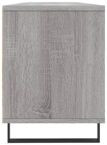 Έπιπλο Τηλεόρασης Γκρι Sonoma 150x30x44,5 εκ. από Επεξεργ. Ξύλο - Γκρι