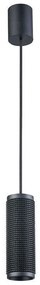 Φωτιστικό Οροφής Knurl 4233200 Black Viokef Aluminium