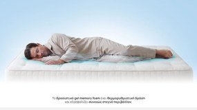 Στρώμα Zymmo, Rila, 82x190x24, Μέτριο προς σκληρό