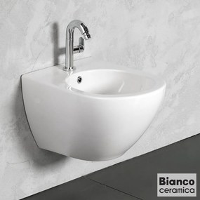 BIANCO CERAMICA REMO RMB50-300 Rimless Μπιντέ κρεμαστό 52εκ White