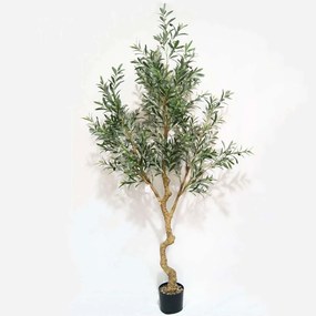 Τεχνητό Δέντρο Ελιά Pendolino 0990-6 210cm Green Supergreens Polyethylene,Fabric