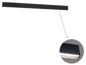 Γραμμικό Οροφής L1140 3000K Μαύρο Microprismatic Ciba 3916-01114-3-B-M-N Viokef 3916-01114-3-B-M-N Μαύρο