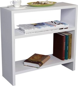 Βοηθητικό Τραπεζάκι Λευκό POCRO 51x17.5x49