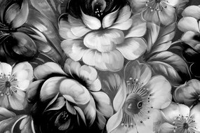 Φανταστείτε τον ιμπρεσιονιστικό κόσμο των λουλουδιών σε μαύρο και άσπρο