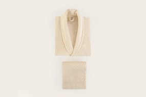Family Bathrobe Set (4 Pieces) 1062A-047-1 Powder
Cream