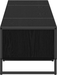 vidaXL Ντουλάπι TV Μαύρη Οξυά 170.5 x 36 x 30.5 εκ Επεξεργασμένο ξύλο