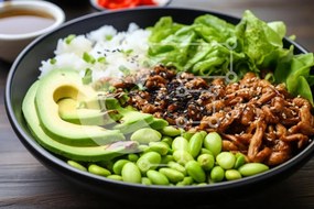 Σετ των 2 Intra Συλλεκτικό Ξύλινο Παζλ Plywood  4mm - Υγιεινό μπολ με συστατικά Σε Ξύλινο Κουτί - Διαστάσεις: 10x10 cm – 25 κομμάτια