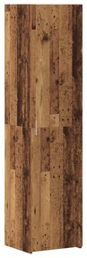 vidaXL Υψηλόμπαρο Φθαρμένο Ξύλο 45x42.5x185 εκ. MDF