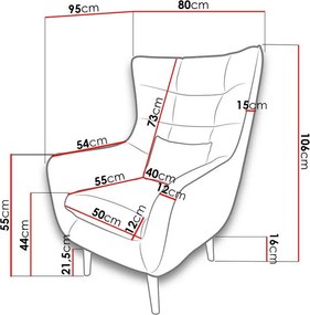 Πολυθρόνα Estjano-Mpez