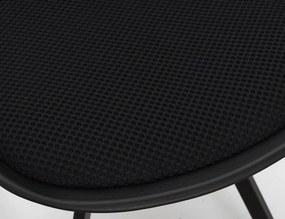 ΚΑΡΈΚΛΕΣ &amp; ΠΟΛΥΘΡΌΝΕΣ CHAIR PP WITH CUSHION ATOM BLACK M4 HD0483