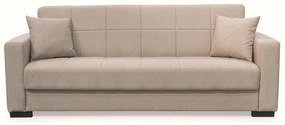 Καναπές-Κρεβάτι Τριθέσιος Rover 40.0309 210x80x75/180x100cm Light Brown