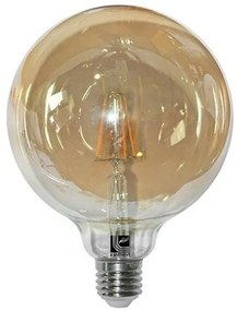 Λαμπτήρας LED E27 6W Γλόμπος Μελί Θερμό 2200k 600lm 13-27125600 Lumen Adeleq-13-27125600-Μελί 13-27125600