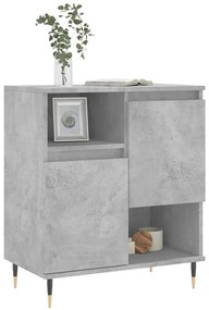 vidaXL Ντουλάπι Γκρι Σκυροδέματος 60x35x70 εκ. Επεξεργασμένο Ξύλο