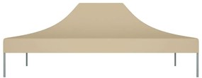 vidaXL Κάλυμμα Τέντας Εκδηλώσεων Μπεζ 4 x 3 μ. 270 γρ/μ²