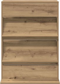 vidaXL Ράφι Περιοδικών Artisan Oak 70 x 41 x 96 εκ. Επεξεργασμένο Ξύλο