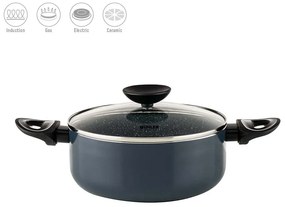 Muhler Nia MR-2244 Βαθιά Κατσαρόλα από Αλουμίνιο 3.1lt,  22cm