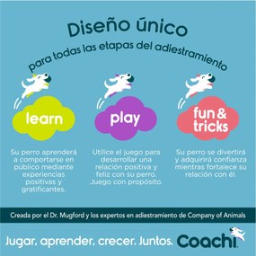 Training toy Coachi CHASE &amp; TREAT Μπλε
