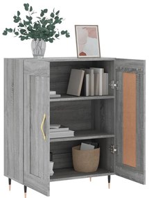 vidaXL Ντουλάπι Γκρι Sonoma 69,5 x 34 x 90 εκ. από Επεξεργασμένο Ξύλο