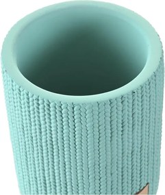 Ποτήρι DKD Home Decor Πράσινο Τσιμέντο 8 x 8 x 10 cm