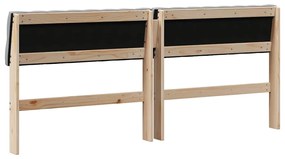 vidaXL Ταπετσαρισμένο κεφαλάρι Ανοιχτό γκρι 180 cm