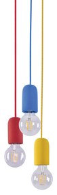 SE 149-RE IRIS PENDANT LAMP RED 1E2