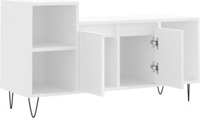 vidaXL Έπιπλο Τηλεόρασης Λευκό 100 x 35 x 55 εκ. Επεξεργασμένο Ξύλο
