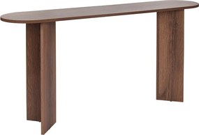 Κονσόλα Sira Megapap χρώμα καρυδί 150x35x75εκ.