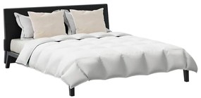 vidaXL Σετ Παπλωμάτων με μαξιλάρι 3 pcs Λευκό Φτέρος