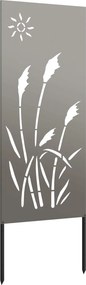 vidaXL Οθόνη Ιδιωτικότητας Κήπου Σκ rusty 50 x 140 εκ