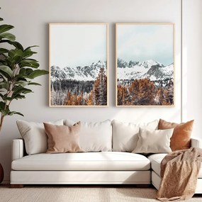 Πίνακας Essen pakoworld δίπτυχος με ψηφιακή εκτύπωση και πλαίσιο 33x1.5x48εκ