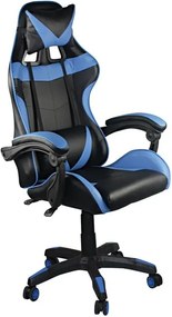 BF7850 Gaming Πολυθρόνα Γραφείου Διευθυντή Pu Μαύρο - Μπλε   1τμχ