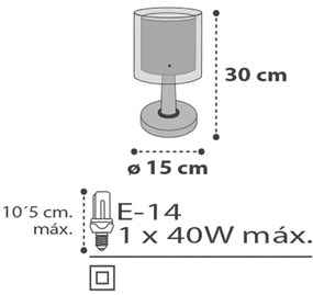 Πορτατίφ Ango Clouds-Γκρι