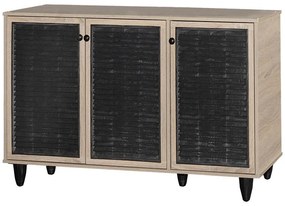 Παπουτσοθήκη-ντουλάπι Ronan χρώμα φυσικό 105x35x66εκ 105x35x66 εκ.