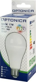 OPTONICA LED λάμπα A60 1360, 17W, 6000K, E27, 1710lm