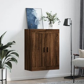 VidaXL Ντουλάπι Τοίχου Καφέ Δρυς 69,5 x 34 x 90 εκ. από Επεξεργ. Ξύλο