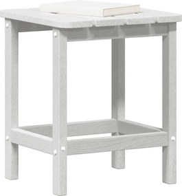 vidaXL Τραπεζάκι Πλευράς Λευκό 38 x 38 x 46 εκ. Πολυαιθυλένιο