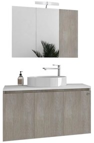 Bathroom Set VERONA 90 ΙΙ Μπέζ Ανοιχτό