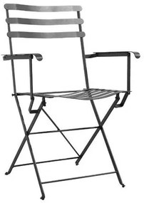 KS Strom  Καρέκλα Κήπου Kouppas Ζάππειο Με Μπράτσο 45x45x80cm BEST-803130