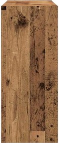 vidaXL Βιβλιοθήκη 2 επιπέδων 100 x 30 x 72 εκ Επεξεργασμένο Ξύλο