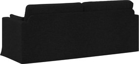 vidaXL Καναπές 180cm Μαύρο Μέταλλο