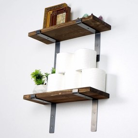 Decorative Wooden Wall Shelf Lam005 Black
Walnut