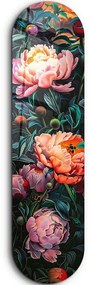 Πίνακας Γυάλινος Flowers 226SNG1160 20x80cm Multi Wallity Κάθετοι Γυαλί