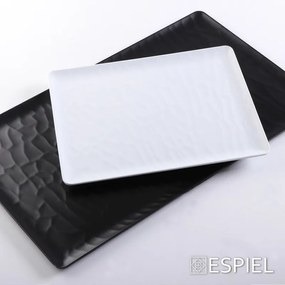 BLACK ΔΙΣΚΟΣ ΜΠΟΥΦΕ 2/4 53Χ16,2ΕΚ WAVY MATTE ΜΕΛΑΜΙΝΗΣ - ESPIEL - MLB537K24-6