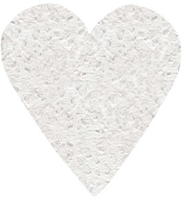 Παιδικό Χαλί GLACIAL WHITE HEART Λευκό 120 x 120 εκ. MADI