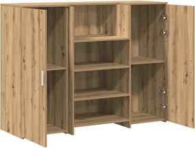 vidaXL Γραφείο υποδοχής 135x50x103,5 εκ. Επεξεργασμένο Ξύλο