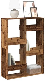 vidaXL Βιβλιοθήκη Όψη Παλαιού Ξύλου 100x33x135 εκ. Επεξεργασμένο Ξύλο