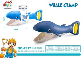 Παιχνίδι παραλίας φτυάρι με μοχλό - Whale Clamp - 4317 - 232326